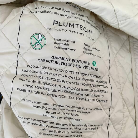 Save the Duck Talita Quilted Jacket in Banana Yellow - Picture 12 of 15